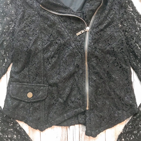 Lace Moto Jacket - Picture 5 of 5